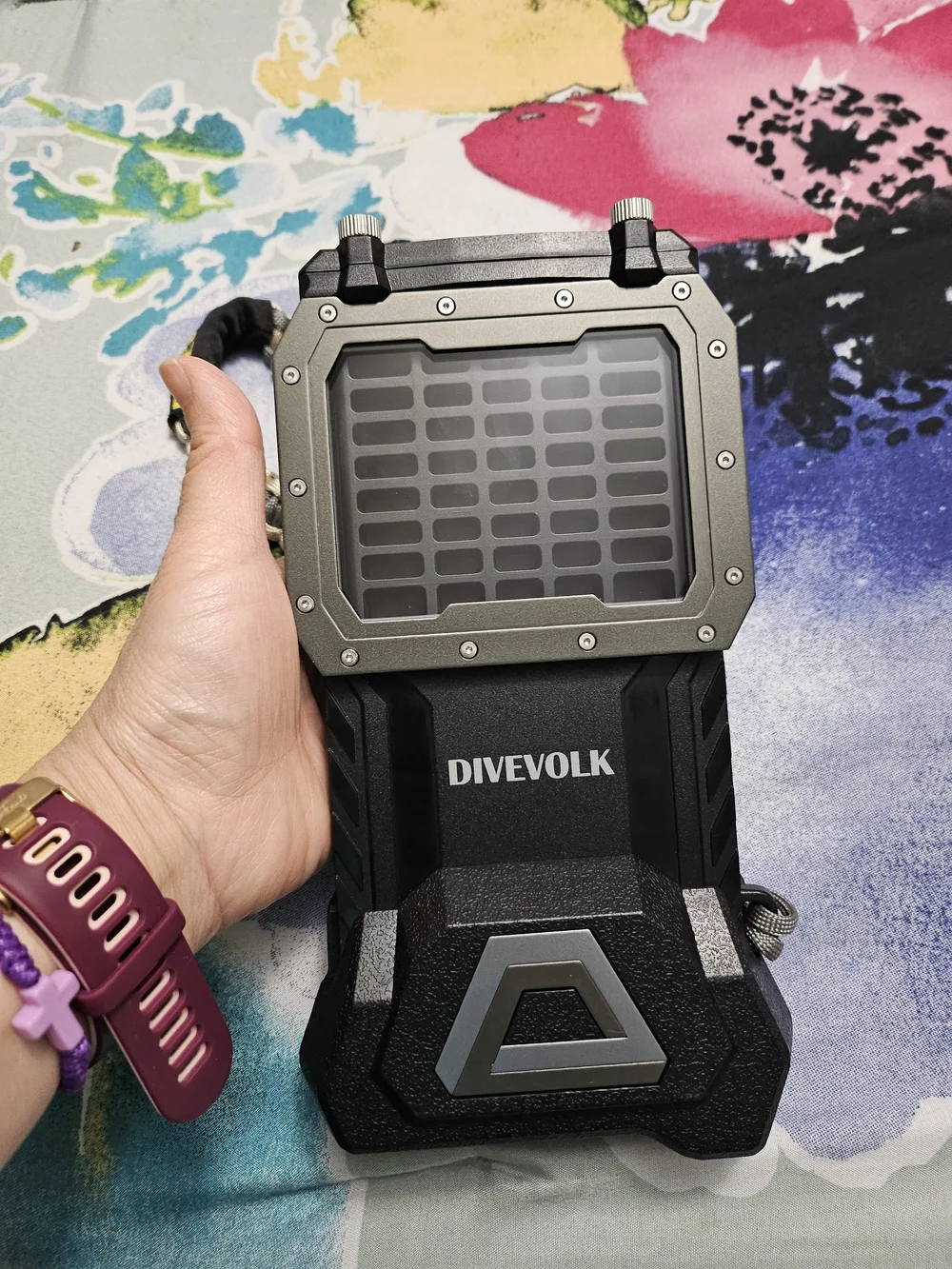 DIVEVOLK SeaTouch 4 Max Underwater Touchscreen Housing for Smartphone Black/Gray